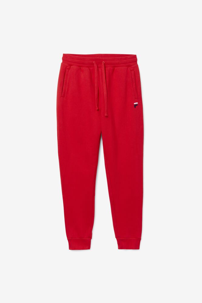 Fila Batul Jogger Pants Red - Mens - 12798ZUVC